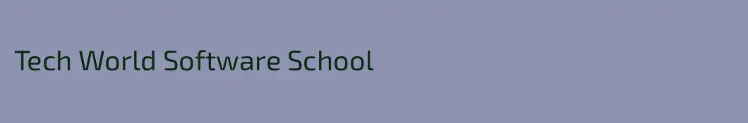 Tech World Software School